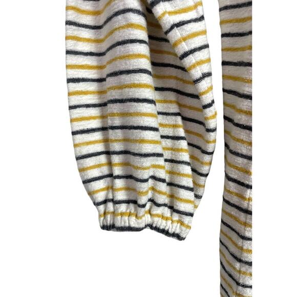 L*Space Everywhere I Go Mini Dress Large Surfs Up Stripe Large Beach Pool Resort - Picture 9 of 13